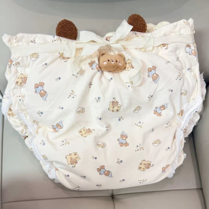 Diapering - Pieluchy dla dorosłych, wykonane z bawełny,