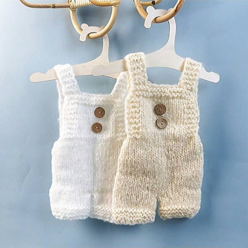 Infant Photography Props Outfit - Rekwizyty do sesji noworodkowej, miękki, dziergany