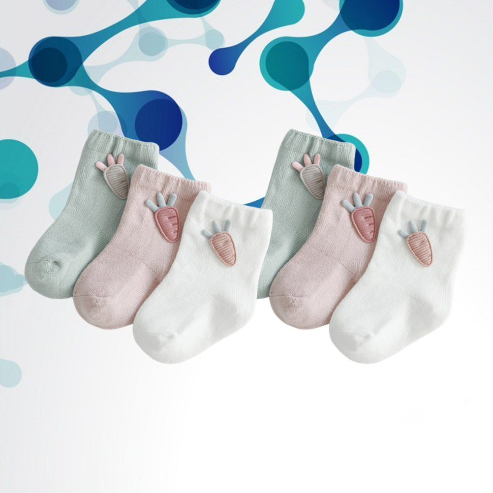 3 pary dziecięcych skarpetek,  – Unisex Baby Socks Non Slip recenzja i cena