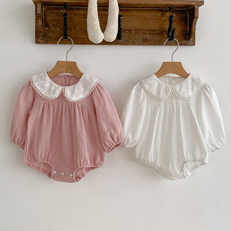 Noworodek dziewczynek ubrania  – Newborn Baby Girl Romper Floral recenzja i cena