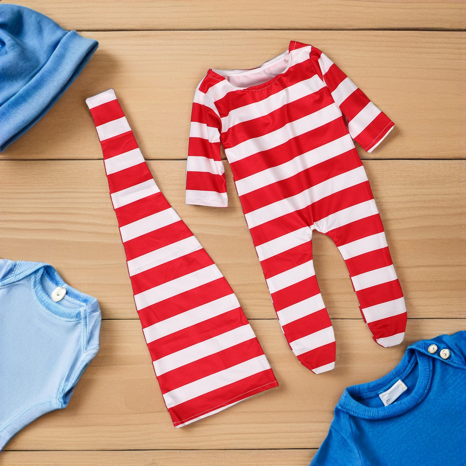 Zestaw kostiumów do sesji zdję – Newborn Baby Girl Romper Floral recenzja i cena